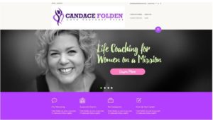 Candace Folden's Captivating Website, crafted by April Gregory and Wonder Woman Marketing as part of the Premium Offer Service. Experience the beauty and allure of a website designed to reflect Candace unique brand identity."