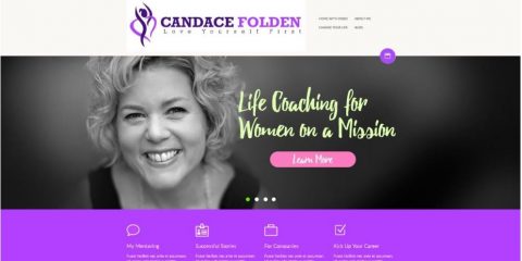 Candace Home page